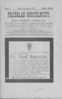 Przegląd Gorzelniczy. Organ Wydziału Gorzelniczego. 1907 R.13 nr1
