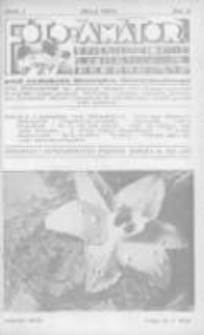 Foto-Amator: bezpłatny dodatek miesięczny Drogerzysty 1933 maj R.1 Nr5