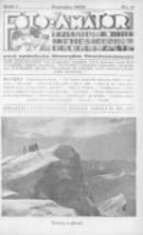 Foto-Amator: bezpłatny dodatek miesięczny Drogerzysty 1933 czerwiec R.1 Nr6