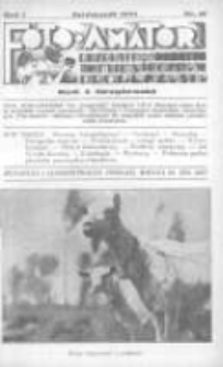 Foto-Amator: bezpłatny dodatek miesięczny Drogerzysty 1933 październik R.1 Nr10