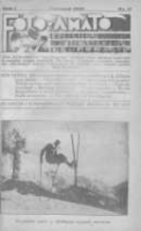 Foto-Amator: bezpłatny dodatek miesięczny Drogerzysty 1933 listopad R.1 Nr11