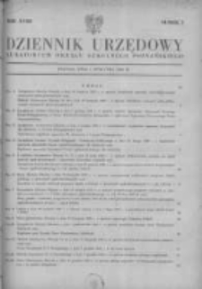 Dziennik Urzędowy Kuratorium Okręgu Szkolnego Poznańskiego 1946.01.01 R.18 Nr1