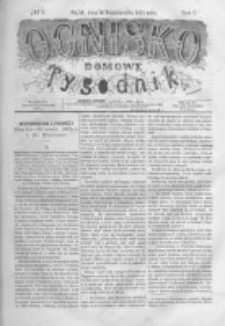 Ognisko Domowe. Tygodnik. 1874.10.16 T.1 nr3