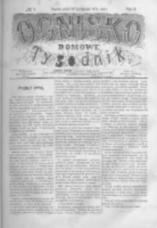 Ognisko Domowe. Tygodnik. 1874.11.20 T.1 nr8