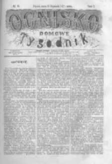 Ognisko Domowe. Tygodnik. 1875.01.15 T.1 nr16