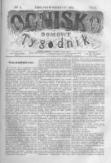 Ognisko Domowe. Tygodnik. 1875.01.22 T.1 nr17