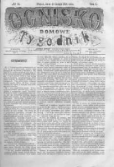 Ognisko Domowe. Tygodnik. 1875.02.12 T.1 nr20