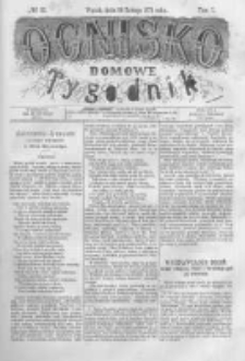 Ognisko Domowe. Tygodnik. 1875.02.26 T.1 nr22