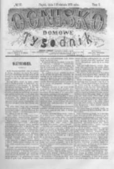 Ognisko Domowe. Tygodnik. 1875.04.02 T.1 nr27