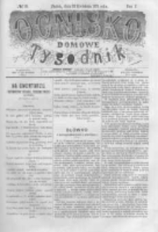 Ognisko Domowe. Tygodnik. 1875.04.23 T.1 nr30