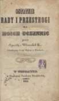 Ostatnie rady i przestrogi dla moich uczennic