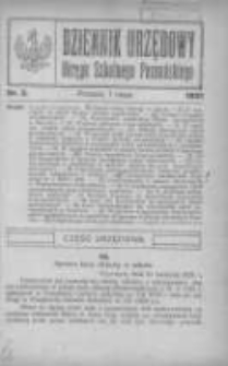 Dziennik Urzędowy Okręgu Szkolnego Poznańskiego 1921.05.01 Nr2