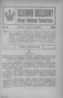 Dziennik Urzędowy Okręgu Szkolnego Poznańskiego 1922.12.27 Nr9