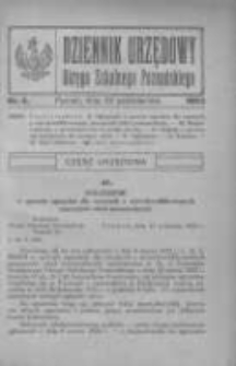 Dziennik Urzędowy Okręgu Szkolnego Poznańskiego 1923.10.22 Nr6