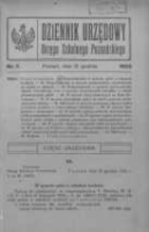 Dziennik Urzędowy Okręgu Szkolnego Poznańskiego 1923.12.12 Nr7