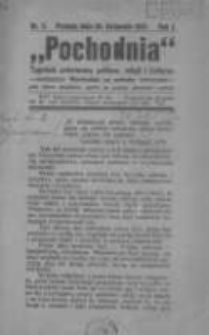 Pochodnia: tygodnik poświęcony polityce, religii i kulturze: wychodzi co sobotę jako pismo niezależne oparte na gruncie narodowo-polskim 1921.11.26 R1 Nr1