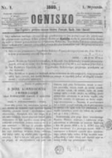 Ognisko. 1860.01.01 R.1 nr1