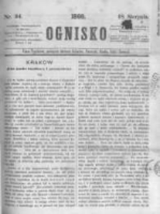 Ognisko. 1860.08.18 R.1 nr34