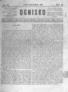 Ognisko. 1861.03.23 R.2 nr12