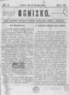 Ognisko. 1862.01.11 R.3 nr2