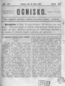 Ognisko. 1862.05.11 R.3 nr19