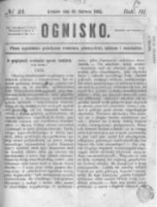 Ognisko. 1862.06.15 R.3 nr24