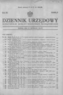 Dziennik Urzędowy Kuratorjum Okręgu Szkolnego Poznańskiego 1936.11.30 R.13 Nr10