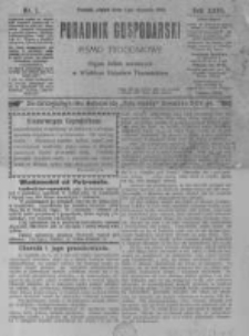 Poradnik Gospodarski. Pismo Tygodniowe. 1915.01.01 R.26 nr1