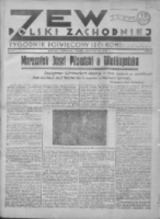Zew Polski Zachodniej: tygodnik poświęcony idei kombatanckiej 1935.03.17 R.2 Nr11