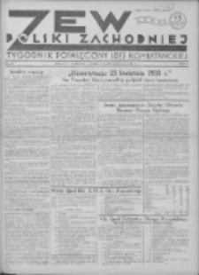 Zew Polski Zachodniej: tygodnik poświęcony idei kombatanckiej 1935.04.28 R.2 Nr17