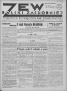 Zew Polski Zachodniej: tygodnik poświęcony idei kombatanckiej 1935.06.09 R.2 Nr23