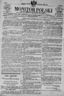 Monitor Polski. Dziennik Urzędowy Rzeczypospolitej Polskiej. 1923.01.05 R.6 nr4