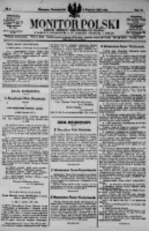 Monitor Polski. Dziennik Urzędowy Rzeczypospolitej Polskiej. 1923.01.08 R.6 nr5