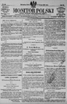 Monitor Polski. Dziennik Urzędowy Rzeczypospolitej Polskiej. 1923.02.21 R.6 nr42
