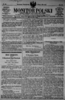 Monitor Polski. Dziennik Urzędowy Rzeczypospolitej Polskiej. 1923.03.05 R.6 nr52