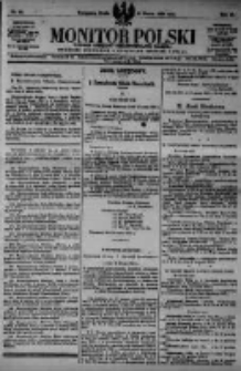 Monitor Polski. Dziennik Urzędowy Rzeczypospolitej Polskiej. 1923.03.21 R.6 nr66