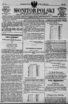 Monitor Polski. Dziennik Urzędowy Rzeczypospolitej Polskiej. 1923.03.27 R.6 nr71