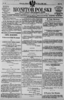 Monitor Polski. Dziennik Urzędowy Rzeczypospolitej Polskiej. 1923.03.31 R.6 nr75