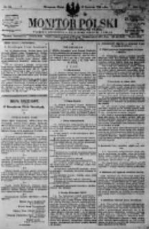 Monitor Polski. Dziennik Urzędowy Rzeczypospolitej Polskiej. 1923.04.13 R.6 nr84