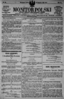 Monitor Polski. Dziennik Urzędowy Rzeczypospolitej Polskiej. 1923.04.18 R.6 nr88
