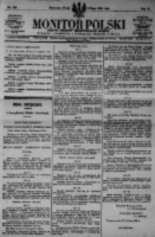 Monitor Polski. Dziennik Urzędowy Rzeczypospolitej Polskiej. 1923.05.02 R.6 nr100