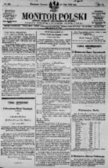 Monitor Polski. Dziennik Urzędowy Rzeczypospolitej Polskiej. 1923.05.17 R.6 nr110