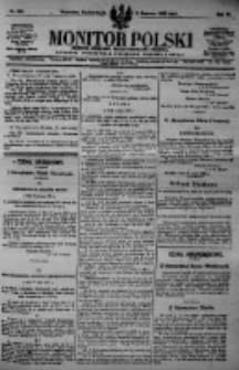 Monitor Polski. Dziennik Urzędowy Rzeczypospolitej Polskiej. 1923.06.11 R.6 nr129
