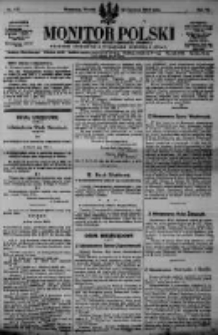 Monitor Polski. Dziennik Urzędowy Rzeczypospolitej Polskiej. 1923.06.12 R.6 nr130