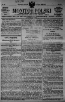 Monitor Polski. Dziennik Urzędowy Rzeczypospolitej Polskiej. 1923.03.22 R.6 nr67