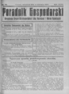 Poradnik Gospodarski. Pismo Tygodniowe. 1922.06.11 R.33 nr24