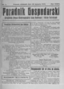 Poradnik Gospodarski. Pismo Tygodniowe. 1923.01.28 R.34 nr4