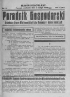Poradnik Gospodarski. Pismo Tygodniowe. 1923.02.04 R.34 nr5