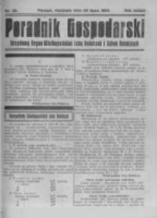 Poradnik Gospodarski. Pismo Tygodniowe. 1923.07.29 R.34 nr30