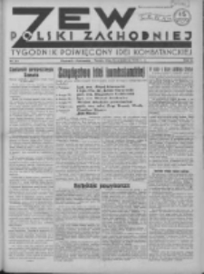 Zew Polski Zachodniej: tygodnik poświęcony idei kombatanckiej 1935.09.15 R.2 Nr37